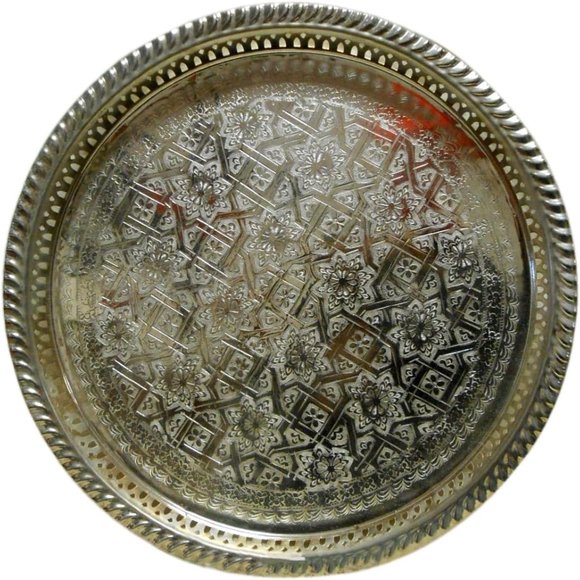 Teapot made from Morocco with cups and Tray - Picture 4 of 11